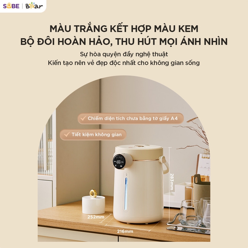 [SALE 20/10] Bình thuỷ điện Bear 3L EWB-5H30C60